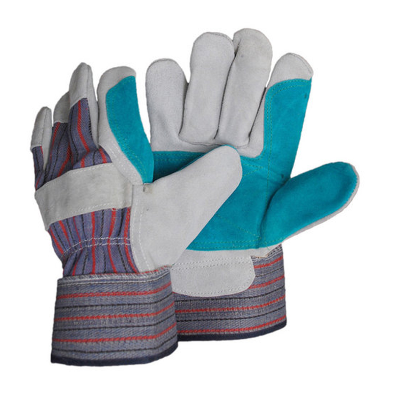 LG008 Double Layer Cowhide Flexilis Cuff Protective Gloves