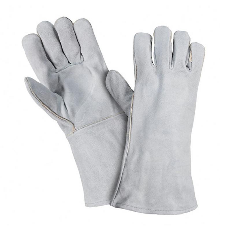 LG009 Cowhide Industrial Working Protective Welding Leather Gloves