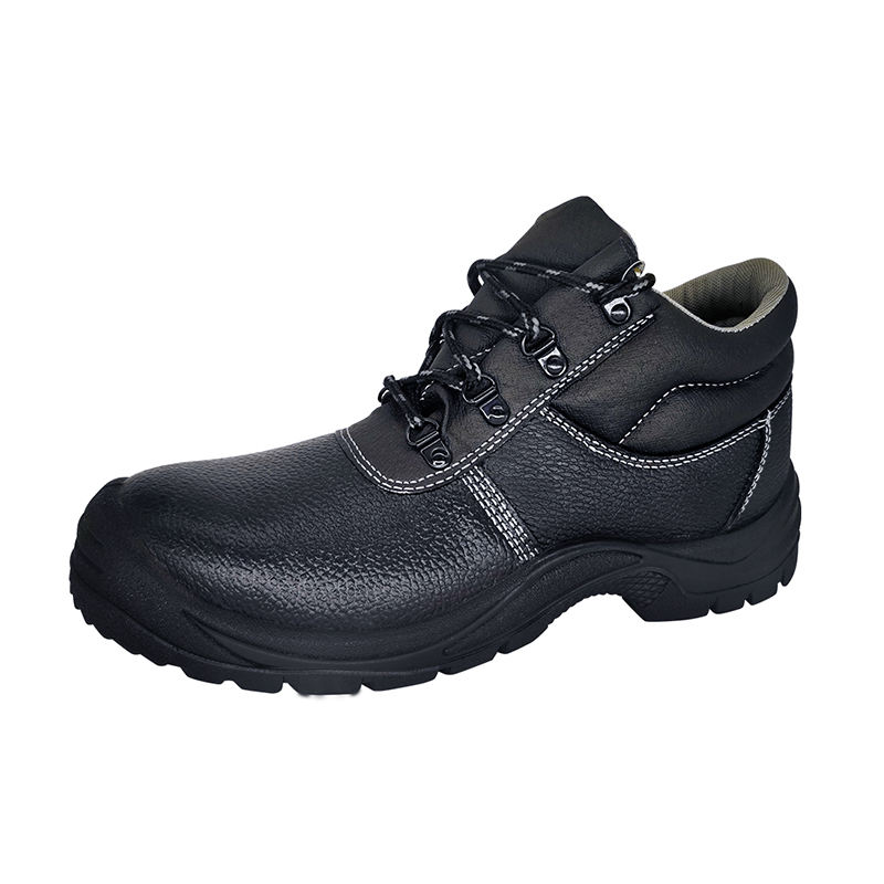 SS614 Ferro Toe Punture-Probatur Vacca Leather Safety Shoes