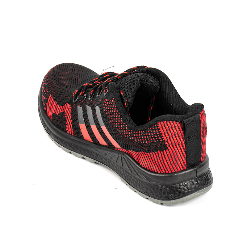 CDXXVI, Red PU Solum Breathable Rubrum Safety Shoes CDXXVI, Red PU Solum Breathable Rubrum Safety Shoes