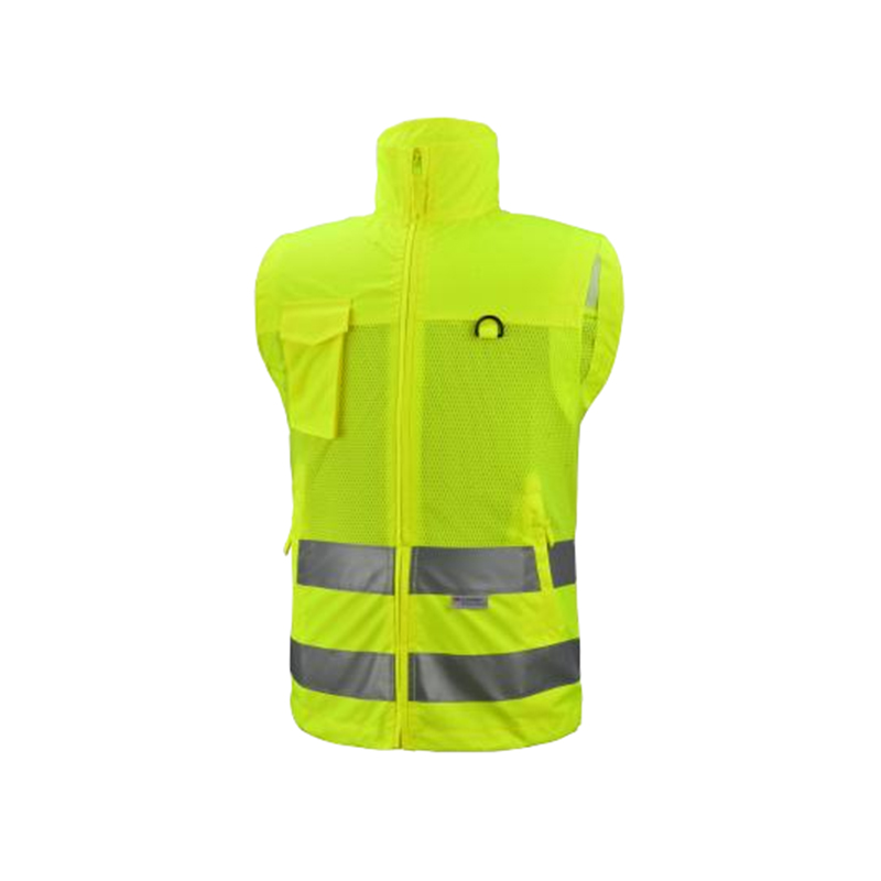 RF020 High Visibilitas Reflective Safety Vestis Cum Pockets