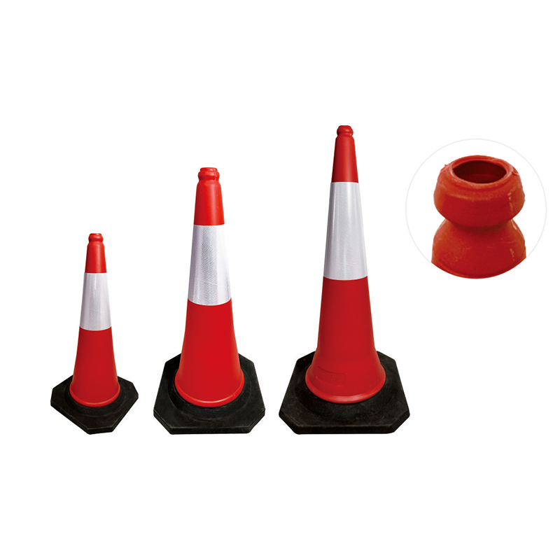TC001 Impact-Probatur PE Traffic Cones with Reflective Tape